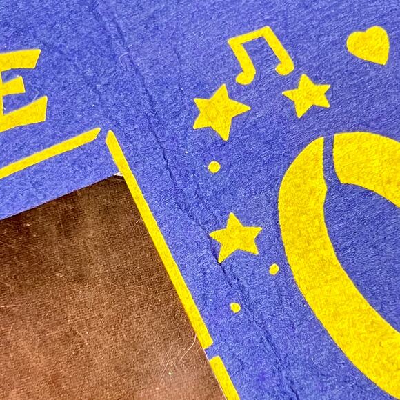 Vintage 70s Donny Osmond Photo I Love the Osmonds Felt Concert Pennant - Picture 6 of 9